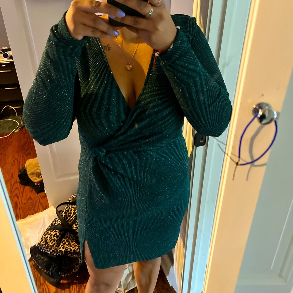 Emerald Green Mi Ami Dress Size XL